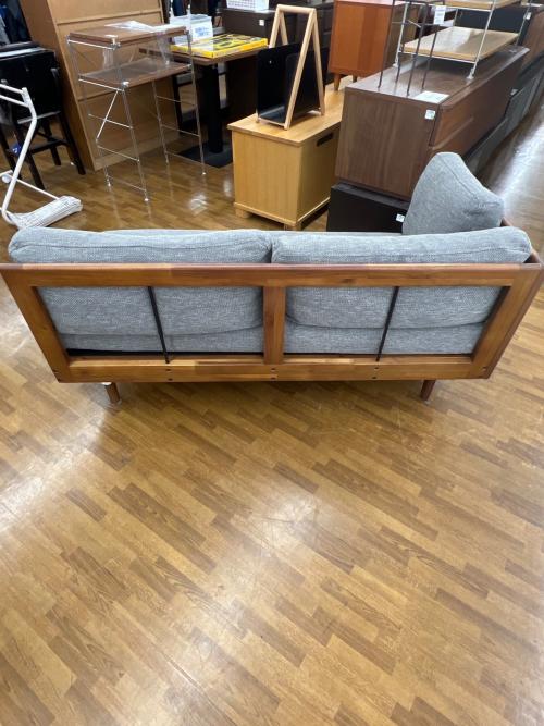 UNICO (ウニコ) ベンチアームソファー グレー SWELLA