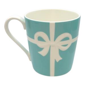 TIFFANY & Co. (ティファニー) マグカップ ブルーリボン