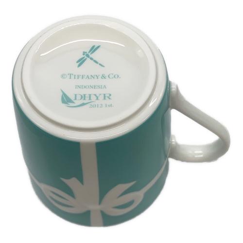 TIFFANY & Co. (ティファニー) マグカップ ブルーリボン