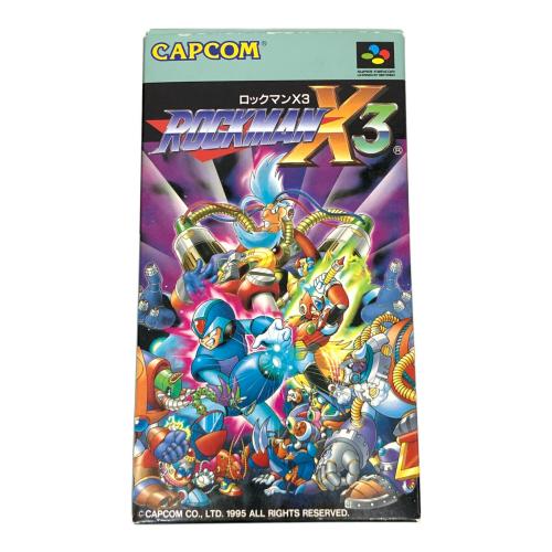 CAPCOM(カプコン) ロックマンX3 スーパーファミコン用ソフト