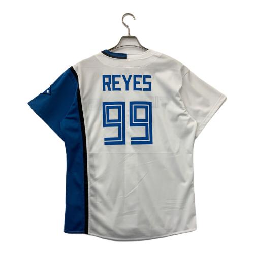 北海道日本ハムファイターズ (ホッカイドウニッポンハムファイターズ) レプリカユニフォーム メンズ SIZE M ホワイト×ブルー