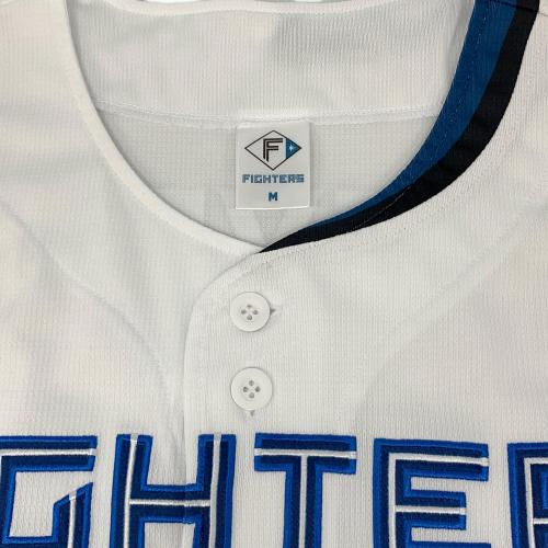 北海道日本ハムファイターズ (ホッカイドウニッポンハムファイターズ) レプリカユニフォーム メンズ SIZE M ホワイト×ブルー