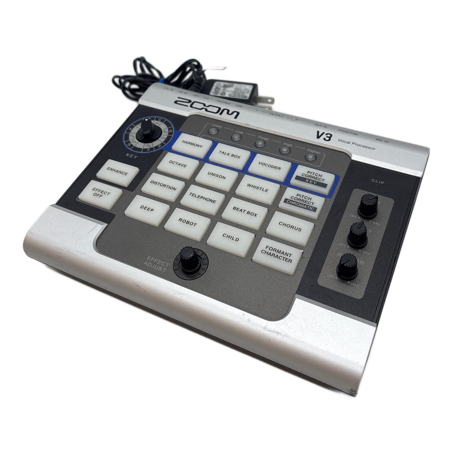 ZOOM (ズーム) ボーカルエフェクター V3｜トレファクONLINE