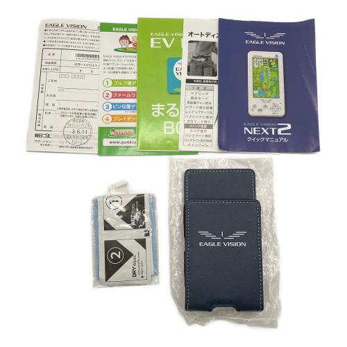 EAGLE VISION (イーグルビジョン) ゴルフGPSナビ 箱 ホルダー 充電ケーブル ACアダプタ 説明書付き NEXT2