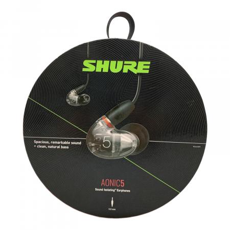 m*w様 新品未開封 SHURE AONIC5 SE53BACL UNI-A イ SHURE (シュア) 高遮音性イヤホン AONIC5 SE53BACL+UNI-A｜トレファク