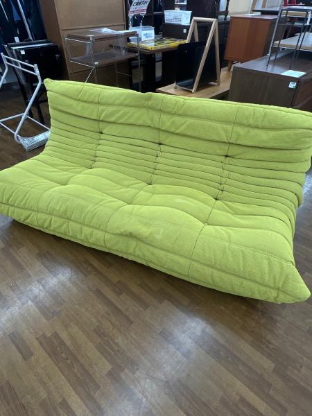ligne roset (リーンロゼ) 3人掛けソファー 黄緑色 ROSETTOGO
