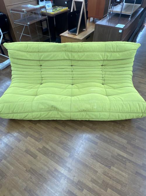 ligne roset (リーンロゼ) 3人掛けソファー  黄緑色 ROSETTOGO