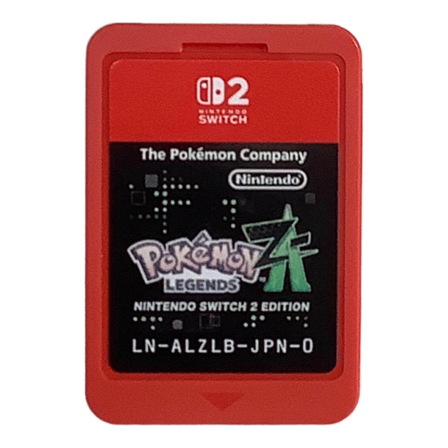 【しゅん】Nintendo Switch Pokemon LEGENDS Z-A Nintendo Switch 2 Edition/Switch 2/NXSPALZLB/A