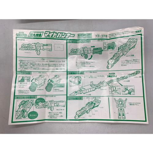 弾丸特急マイトガンナー 勇者マイトガイン レトロホビー ※不動品(接触不良)