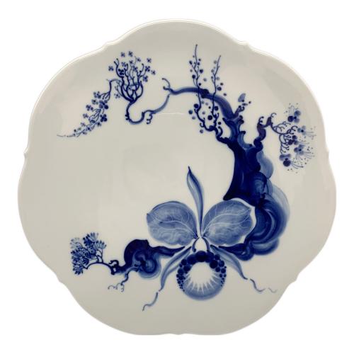 Meissen マイセン 飾り皿　プレート ブルーオーキッド
