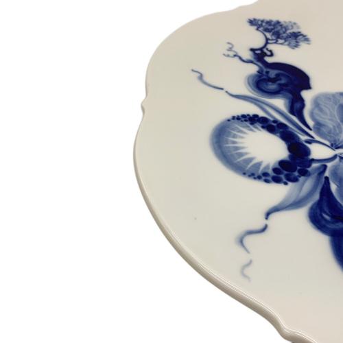 Meissen マイセン 飾り皿　プレート ブルーオーキッド