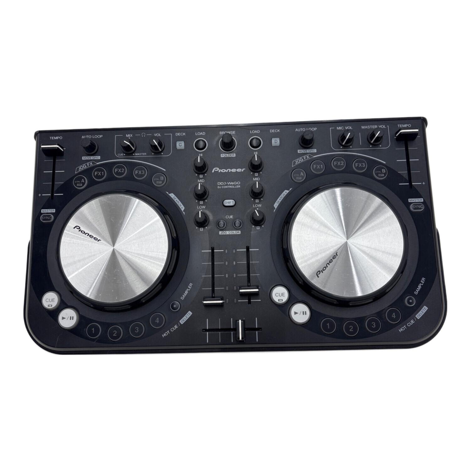 Pioneer (パイオニア) DJコントローラー DDJ-WEGO-K｜トレファクONLINE