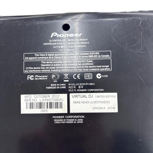 Pioneer (パイオニア) DJコントローラー DDJ-WEGO-K