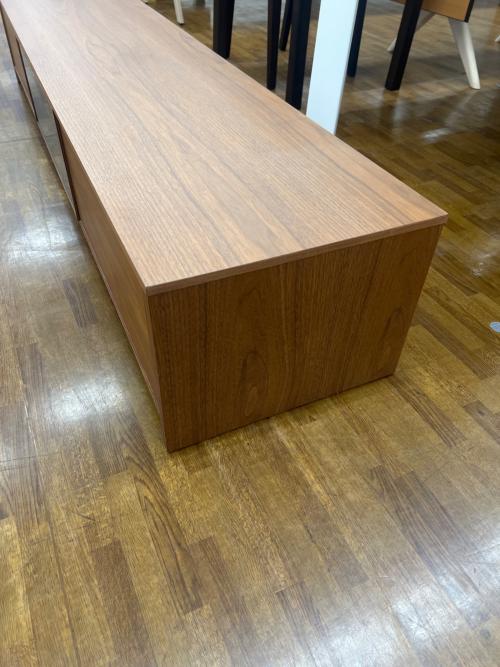 ACTUS (アクタス) テレビボード 239 ブラウン×ブラック SHINE