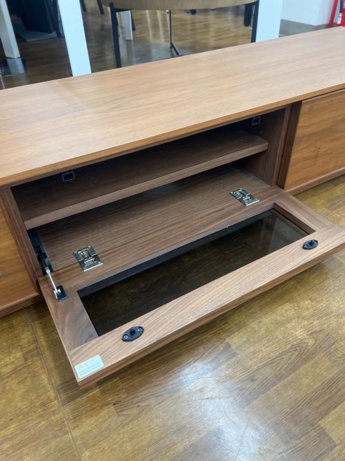 ACTUS (アクタス) テレビボード 239 ブラウン×ブラック SHINE