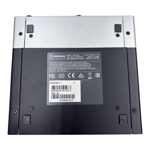 Steinberger (スタインバーガー) オーディオインターフェース UR22 mkⅡ ※キズ多数有