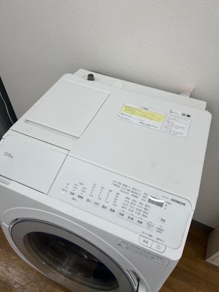 HITACHI (ヒタチ) ドラム式洗濯乾燥機 BD-SV120JL 2024年製