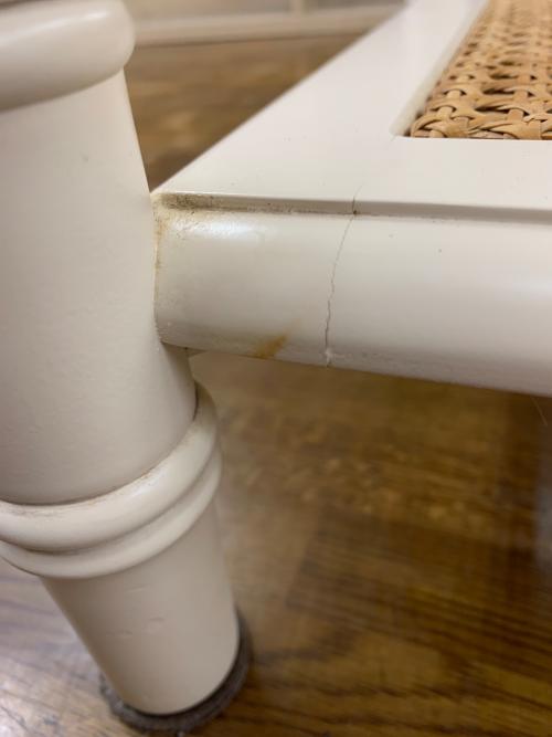 LAURA ASHLEY (ローラ アシュレイ) ナイトテーブル 347 ホワイト クリフトン