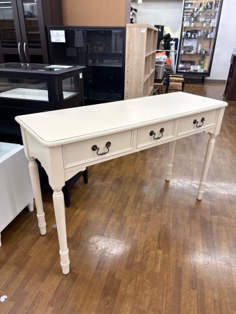 LAURA ASHLEY (ローラ アシュレイ) コンソールテーブル 347 ホワイト クリフトン