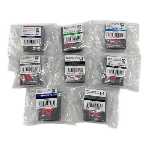 NIKE Air Jordan 1High 85 スニーカーミニチュアフィギュア 8Pアソートセット