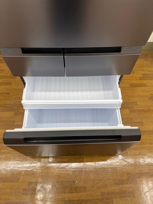 SHARP (シャープ) 6ドア冷蔵庫 SJ-MF46J-H 2022年製 スマホ連携/音声対話 101 457L