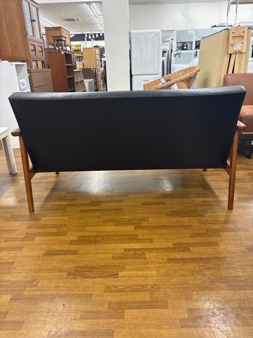 カリモク60 (カリモクロクマル) 2人掛けソファー 236 スタンダードブラック Kチェア