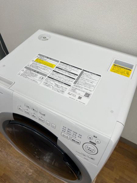 SHARP (シャープ) ドラム式洗濯乾燥機 ES-S7J-WL 2024年製｜トレファク