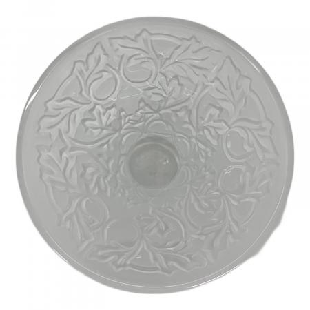 ラリック　フロステッド 値下げ❗️新品・未使用❗️LALIQUE フラワー　小皿 フロステッド アラベスク フラワーベース (ラリック) LALIQUE 置物