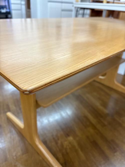 無印良品 (ムジルシリョウヒン) ダイニングテーブル 184 ナチュラル リビングでもダイニングでも使える