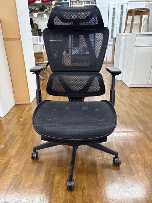 ニトリ ワークチェアー　ブラック OC707