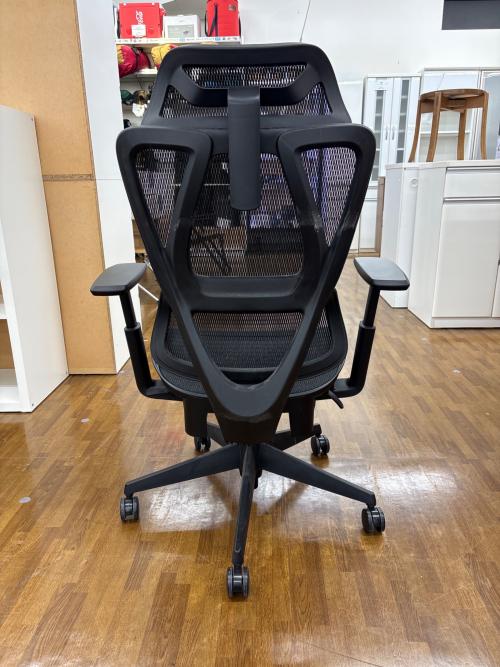 ニトリ ワークチェアー　ブラック OC707