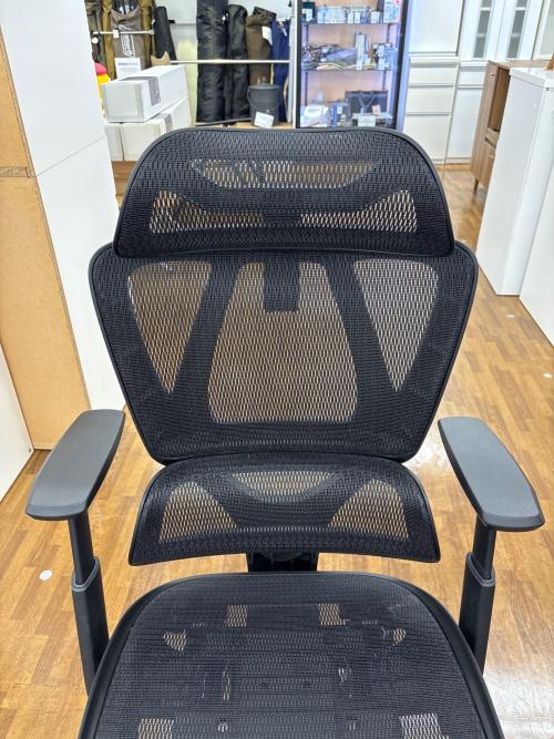 ニトリ ワークチェアー　ブラック OC707