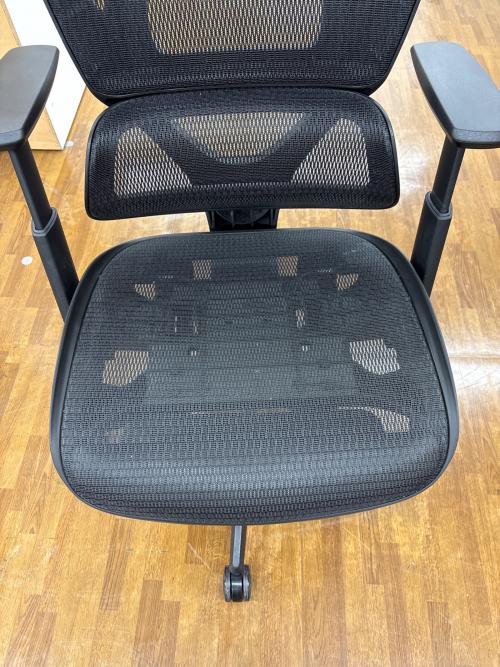ニトリ ワークチェアー　ブラック OC707