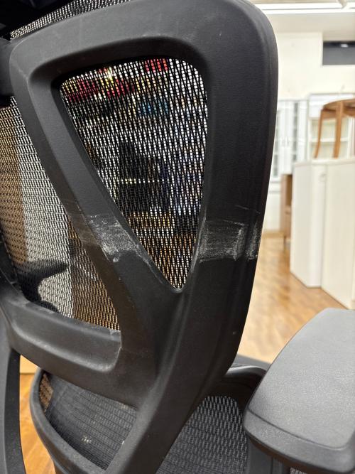 ニトリ ワークチェアー　ブラック OC707