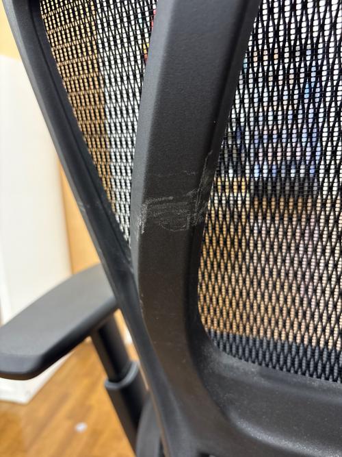 ニトリ ワークチェアー　ブラック OC707