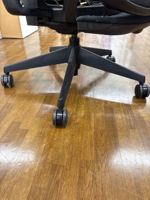 ニトリ ワークチェアー　ブラック OC707