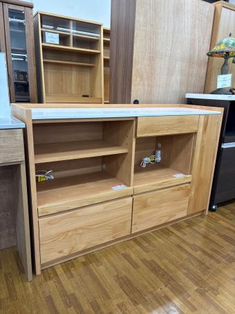 堀田木工 (ホッタモッコウ) キッチンカウンター 393 ナチュラル