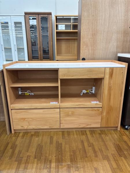 堀田木工 (ホッタモッコウ) キッチンカウンター 393 ナチュラル