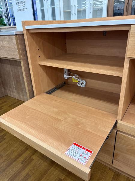 堀田木工 (ホッタモッコウ) キッチンカウンター 393 ナチュラル