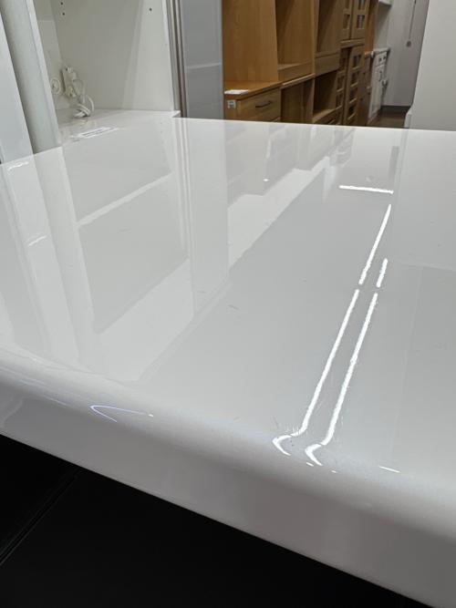 Pamouna (パモウナ) キッチンカウンター キャスター付 ブラウン