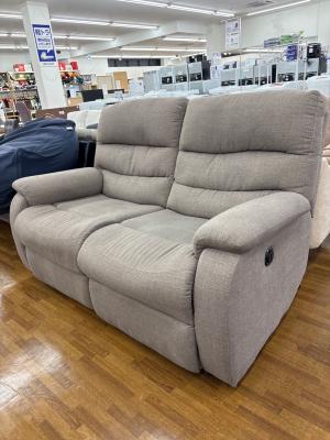 ニトリ 電動リクライニングソファ 動作確認済み グレー ビリーバー3