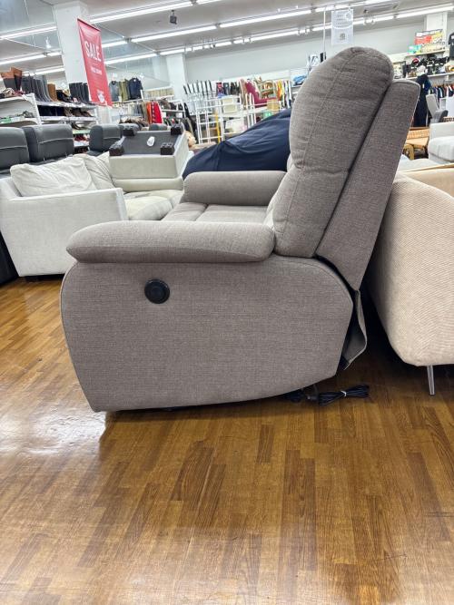 ニトリ 電動リクライニングソファ 動作確認済み グレー ビリーバー3