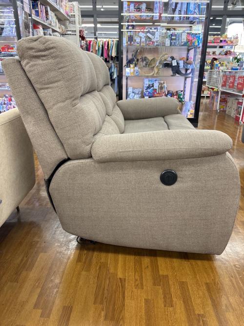 ニトリ 電動リクライニングソファ 動作確認済み グレー ビリーバー3