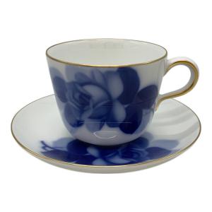 大倉陶園 (オオクラトウエン) カップ&ソーサー ブルーローズ(8211)