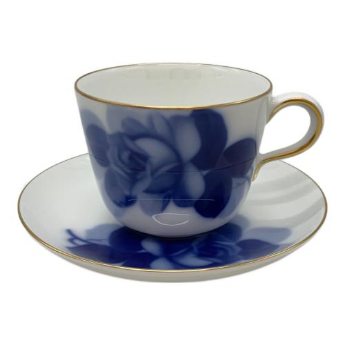 大倉陶園 (オオクラトウエン) カップ&ソーサー ブルーローズ(8211)