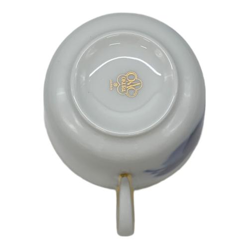 大倉陶園 (オオクラトウエン) カップ&ソーサー ブルーローズ(8211)