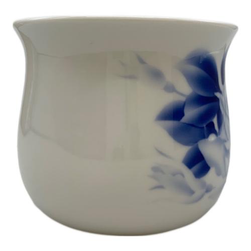 深川製磁 (フカガワセイジ) マグカップ ローズブルーモーニングカップ