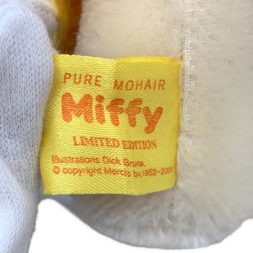 ミッフィー ヌイグルミ シリアルナンバー988 モヘア素材 2001体限定品