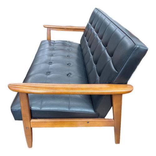 カリモク60 (カリモクロクマル) Kチェア 2シーター 2人掛けソファー スタンダードブラック