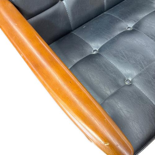 カリモク60 (カリモクロクマル) Kチェア 2シーター 2人掛けソファー スタンダードブラック